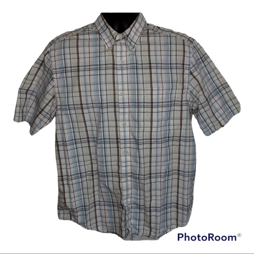 Eddie Bauer button down imperfection sz m